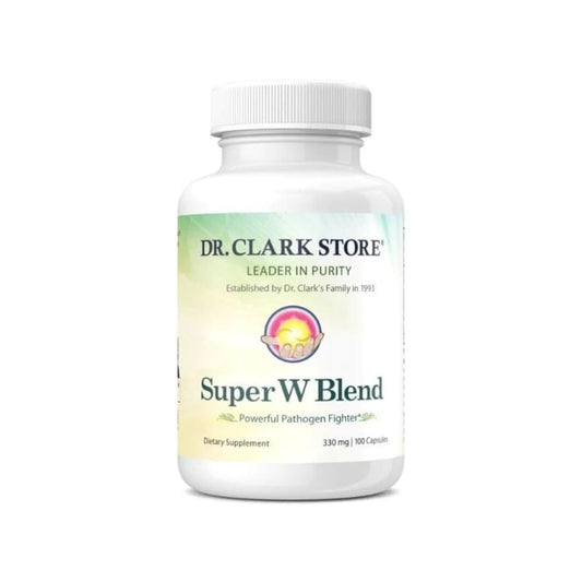 Dr Clark Store Wermut Super W Blend 330 mg, 100 Kapseln, 100-Tage-Vorrat – Traditionelles pflanzliches Nahrungsergänzungsmittel zur Unterstützung einer gesunden Verdauungsbalance und inneren Reinigungsroutine, nicht gentechnisch verändert & glutenfrei
