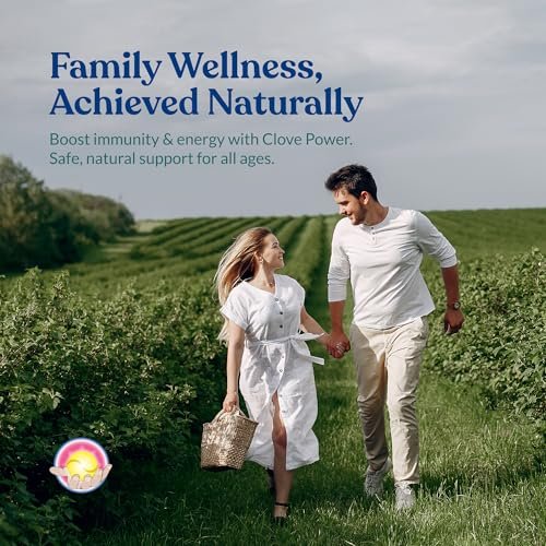 Dr Clark Store Gewürznelken 500 mg – 100 Kapseln für Verdauungskomfort und innere Reinigung, Nicht-GVO & Glutenfrei