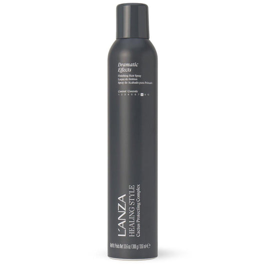 L'ANZA Healing Style Haarspray Frizz Control – Anti-Feuchtigkeit, Glanz & Schutz für coloriertes Haar, 10,6 Fl Oz