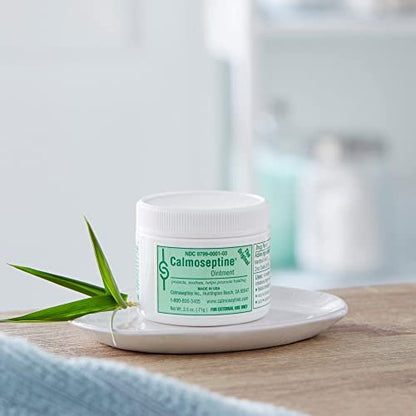 CALMOSEPTINE Windelausschlag Creme 2er-Pack, 2,5 Unzen – Hautschutzsalbe