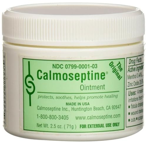 Calmoseptine Salbe – 2,5 Unzen Glas – Hautschutz und Pflege