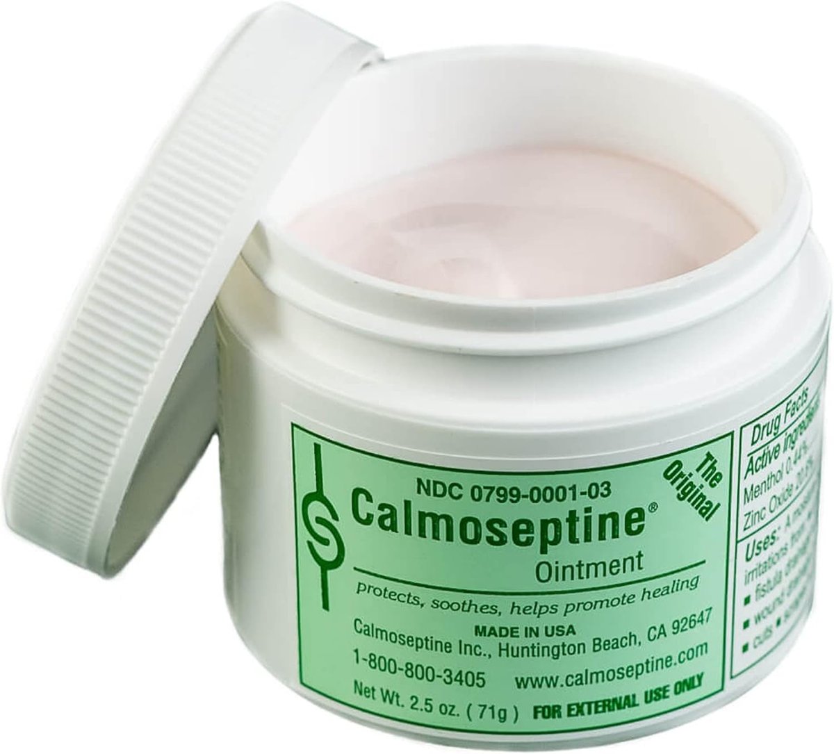 Calmoseptine Salbe – 2,5 Unzen Glas – Hautschutz und Pflege