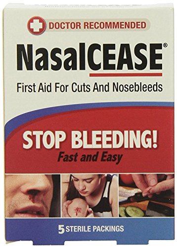 NasalCEASE Erste Hilfe Nasenbluten, 5er-Pack