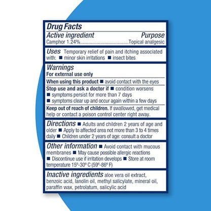 Blue Star Anti-Juckreiz-Salbe – Schnelle Linderung bei trockener, juckender Haut, Hautausschlag, Ringelflechte, rissigen Fersen & mehr – Hydrocortisonfrei & steroidfrei – 56 g