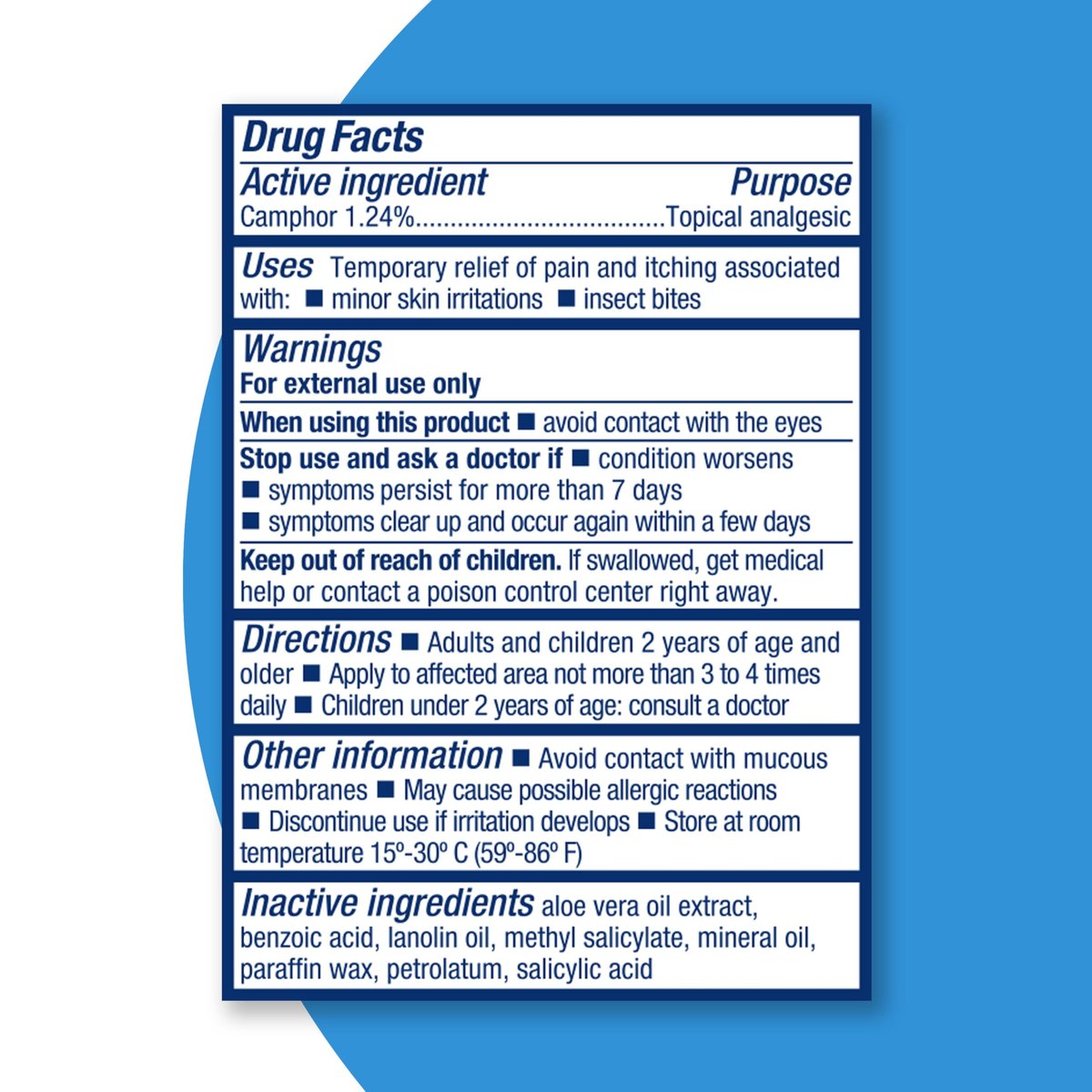 Blue Star Anti-Juckreiz-Salbe – Schnelle Linderung bei trockener, juckender Haut, Hautausschlag, Ringelflechte, rissigen Fersen & mehr – Hydrocortisonfrei & steroidfrei – 56 g