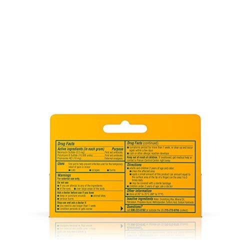 Neosporin + Schmerzlinderung Doppelwirkung Creme, 0,5 Unzen