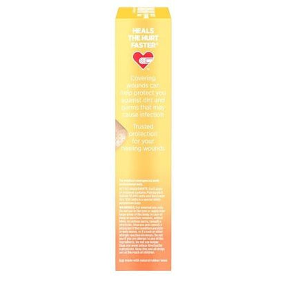 Band-Aid Markenpflaster mit Antibiotikum, extra groß, 8 Stück (1 Packung)