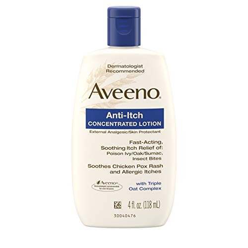 Aveeno Anti-Juckreiz Konzentrierte Lotion, 118 ml – Beruhigende Pflege bei Hautreizungen