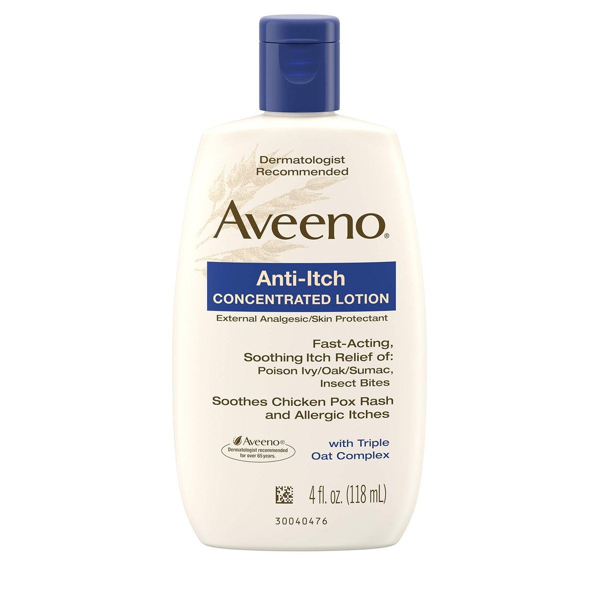 Aveeno Anti-Juckreiz Konzentrierte Lotion, 118 ml – Beruhigende Pflege bei Hautreizungen