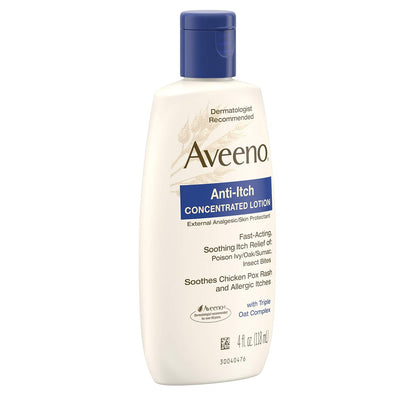 Aveeno Anti-Juckreiz Konzentrierte Lotion, 118 ml – Beruhigende Pflege bei Hautreizungen