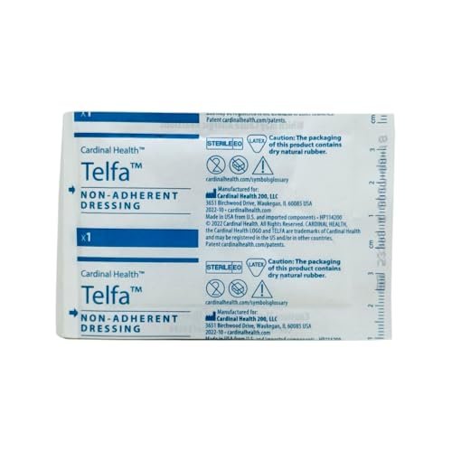 Telfa Nicht haftende Wundauflagen - 5 cm x 7,5 cm - 100 Stück