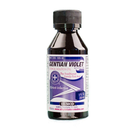 Gentianaviolett Lösung 2% – Antiseptikum und Hautpflege, 60 ml