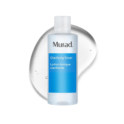 Murad Klärendes Gesichtswasser – Ölkontrollierender, kühlender Toner mit Hamamelis, Gurke, Algen und Traubenkernextrakten zur Verkleinerung der Poren, Reduzierung von Glanz, Ausgleich der Ölproduktion und Erfrischung der Haut – 177 ml