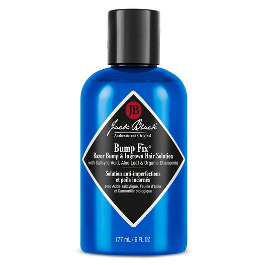 Jack Black Bump Fix – Akne, Rasierpickel & eingewachsene Haare Lösung – Feuchtigkeitsspendende Aknebehandlung für Männer, Aftershave & Serum, 177 ml