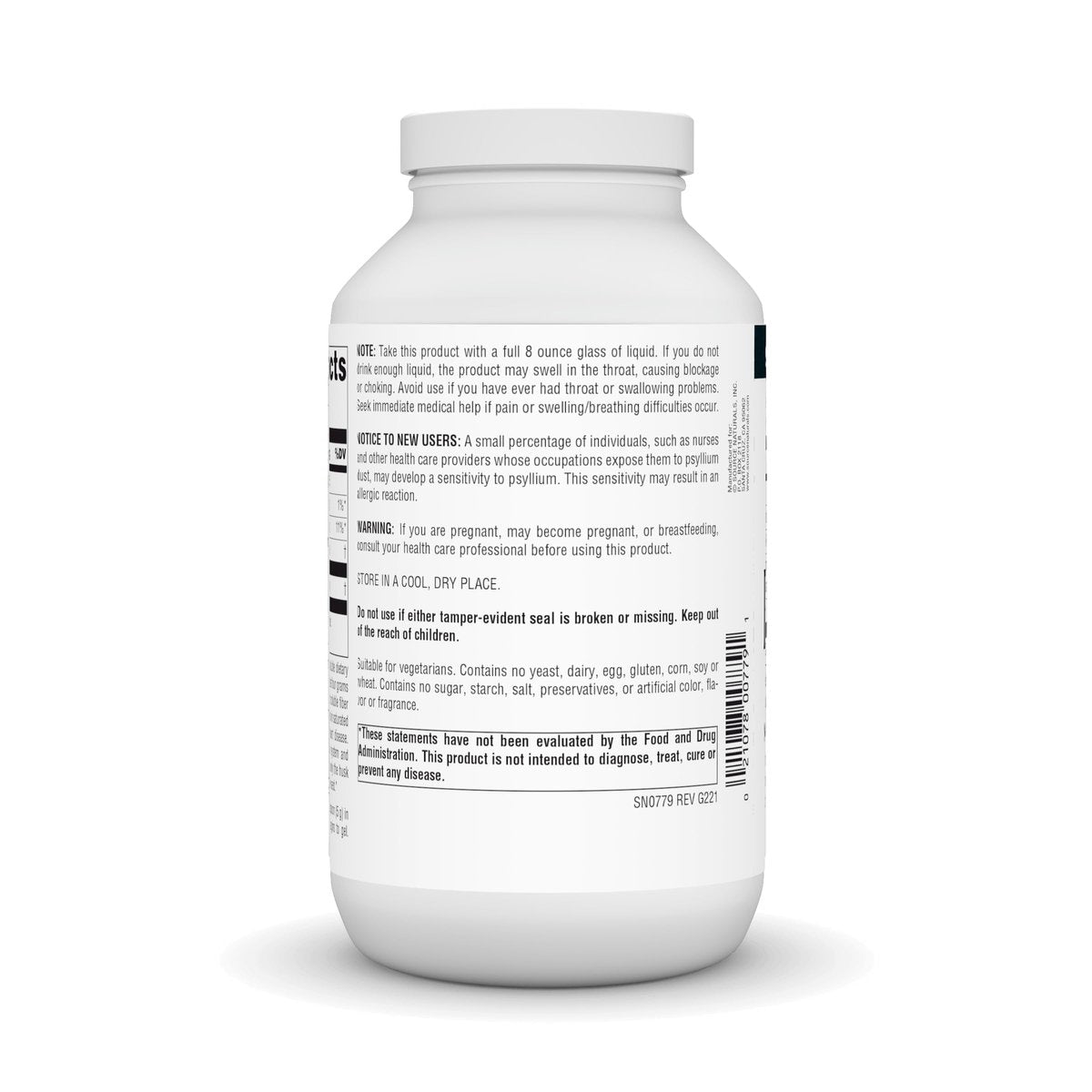 Source Naturals Psyllium Husk Powder, 340 g – Ballaststoffreiche Nahrungsergänzung