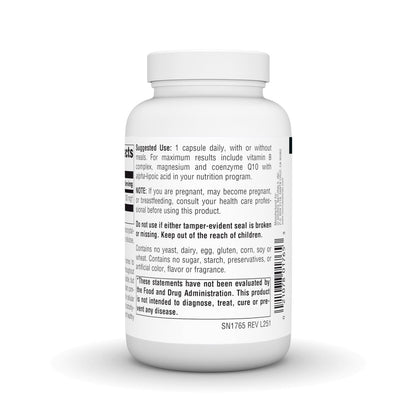 Source Naturals Alpha-Liponsäure 300 mg – 120 Kapseln | Hochdosiertes Antioxidans