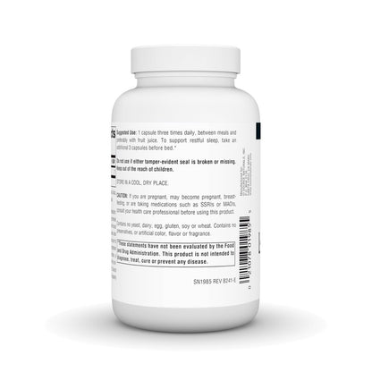 Source Naturals L-Tryptophan 500 mg – 120 Kapseln für Stimmung, Entspannung und Schlaf*