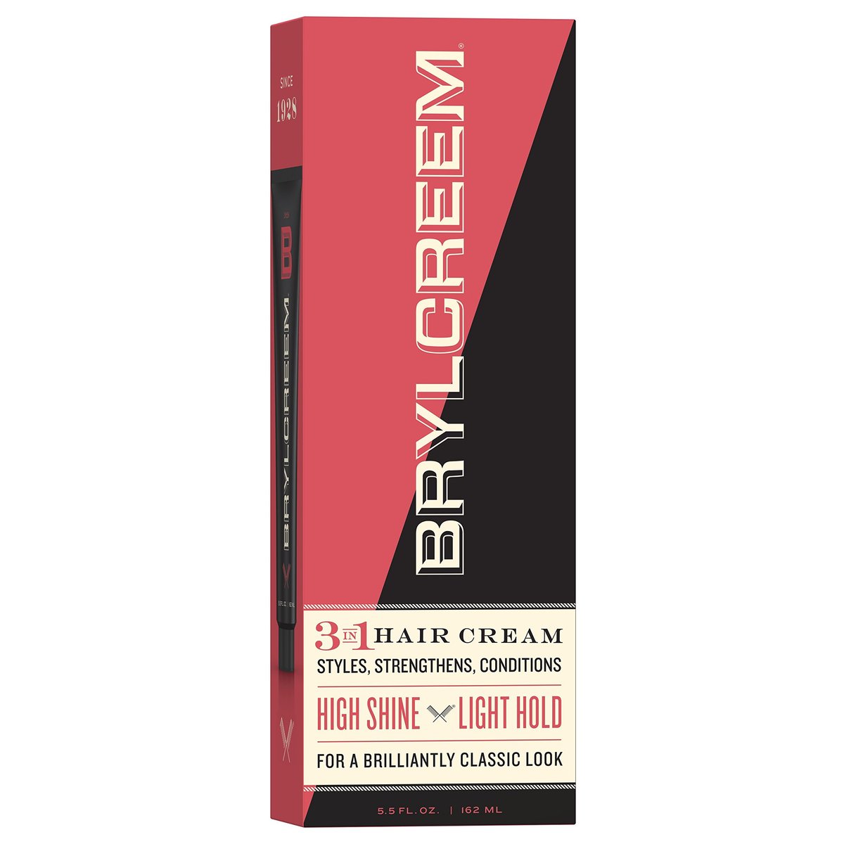 Brylcreem 3-in-1 Original High Shine Herren Haarcreme für Styling, Kräftigung und Pflege, alkoholfrei, 156 g