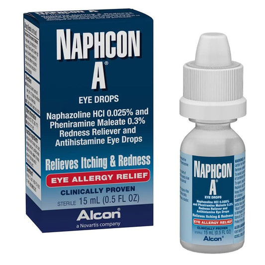 NAPHCON-A Allergie-Augentropfen 0,5 oz – Linderung bei juckenden, tränenden Augen