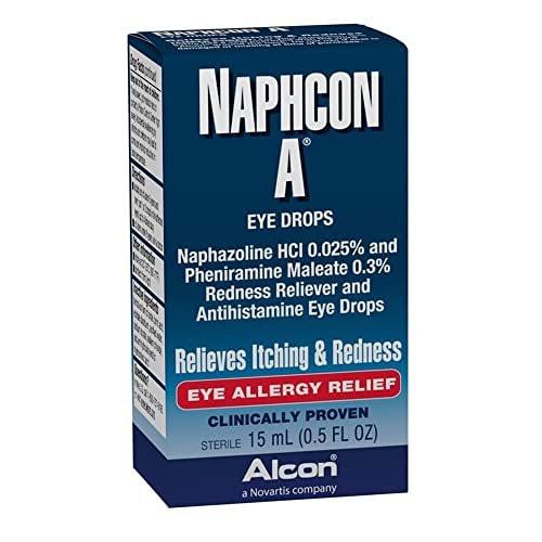 NAPHCON-A Allergie-Augentropfen 0,5 oz – Linderung bei juckenden, tränenden Augen