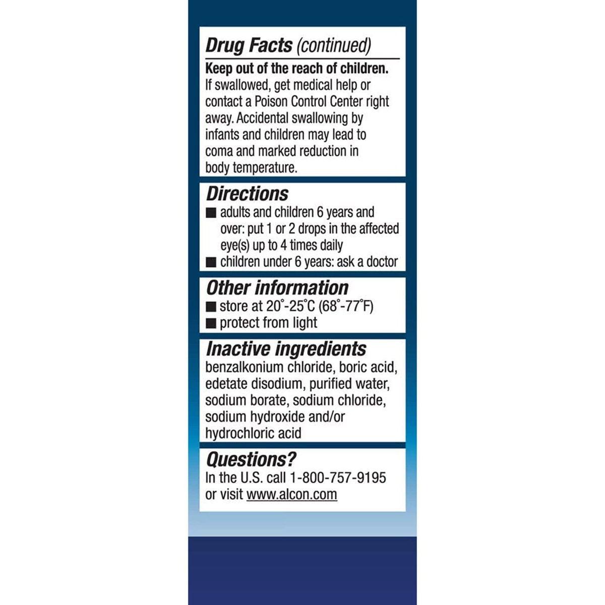 NAPHCON-A Allergie-Augentropfen 0,5 oz – Linderung bei juckenden, tränenden Augen