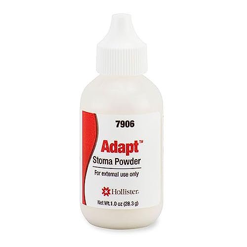 Hollister 7906 Adapt Stoma-Puder, 28 g – Hautschutzpulver für Stoma, Latexfrei, Haftpulver für Stomaversorgung