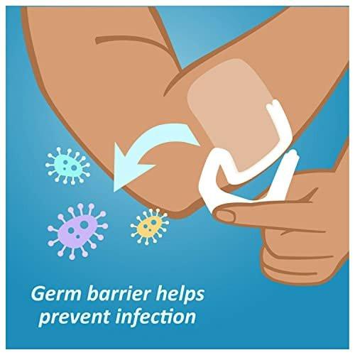 Nexcare Tegaderm wasserdichter transparenter Verband, schmutz- und keimdicht, schützt vor kleinen Verbrennungen, Schürfwunden, Schnitten, Blasen und Abschürfungen, 2,375 x 2,75 Zoll, 8 Stück
