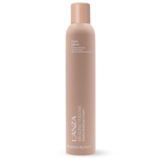 L'ANZA Healing Volume Final Effects Haarspray für feines Haar – Firm Hold, langanhaltendes Volumen, feuchtigkeitsresistent, Anti-Frizz, Hitzeschutz, farbsicher, sulfatfrei (300 ml)