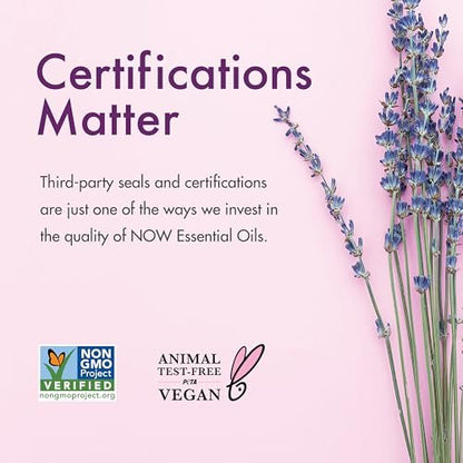 NOW Foods Bio-Öl, Nelkenöl, ausgleichender Aromatherapie-Duft, dampfdestilliert, 100 % rein, vegan, kindersicherer Verschluss, 30 ml