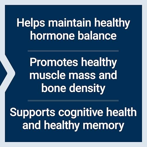 Life Extension DHEA 50 mg – Hormonhaushalt, Gedächtnis, Muskelmasse & Knochendichte, Libido, 60 Kapseln