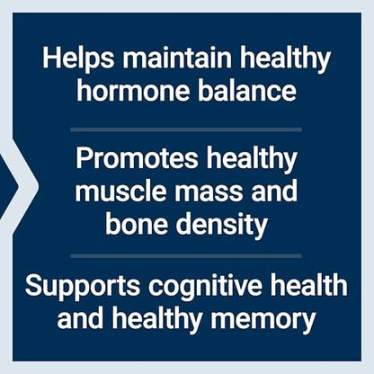 Life Extension DHEA 50 mg – Hormonhaushalt, Gedächtnis, Muskelmasse & Knochendichte, Libido, 60 Kapseln