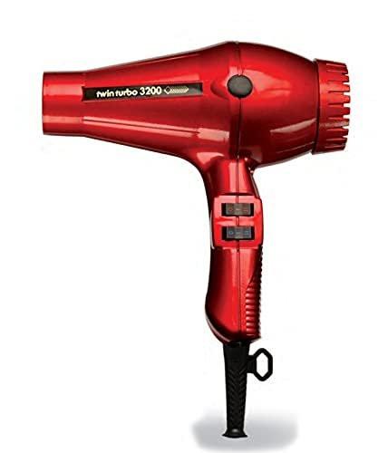 Turbo Power Twin Turbo 3200 RED – Professioneller Haartrockner (Rot, 1 Stück)