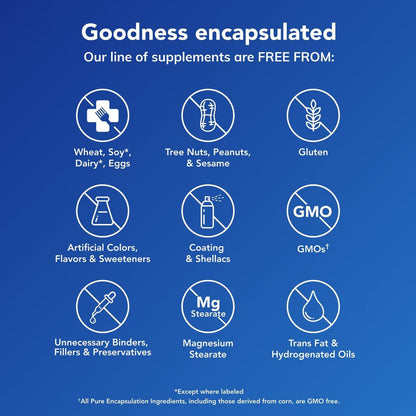 Pure Encapsulations Ascorbic Acid Kapseln - 1.000 mg Vitamin C - Antioxidans & Immununterstützung - Hochdosiertes Vitamin C - Vegan & Non-GMO - 90 Kapseln