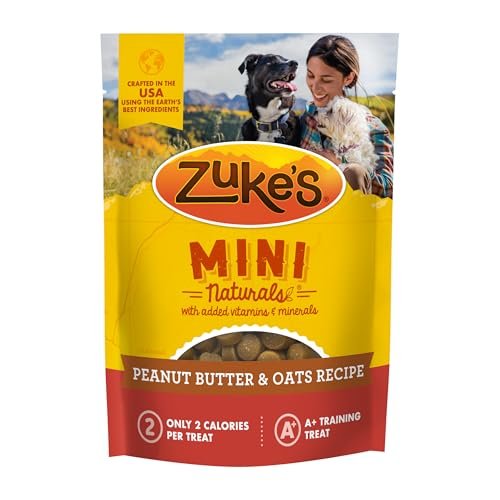 Zuke's Mini Naturals Hunde-Leckerli Erdnussbutter 1lb