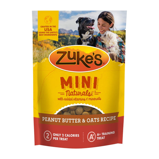 Zuke's Mini Naturals Hunde-Leckerli Erdnussbutter 1lb