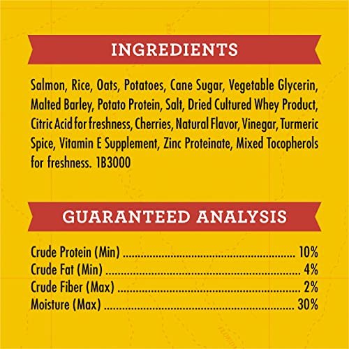 Zuke’s Mini Naturals Hundetrainingsleckerlis für Hunde aller Größen – mit echtem Lachs, 454 g (16 oz) nachfüllbarer Beutel