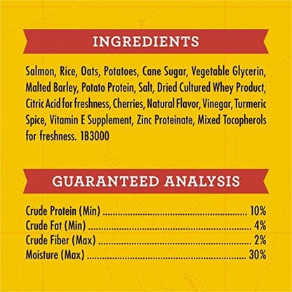 Zuke’s Mini Naturals Hundetrainingsleckerlis für Hunde aller Größen – mit echtem Lachs, 454 g (16 oz) nachfüllbarer Beutel