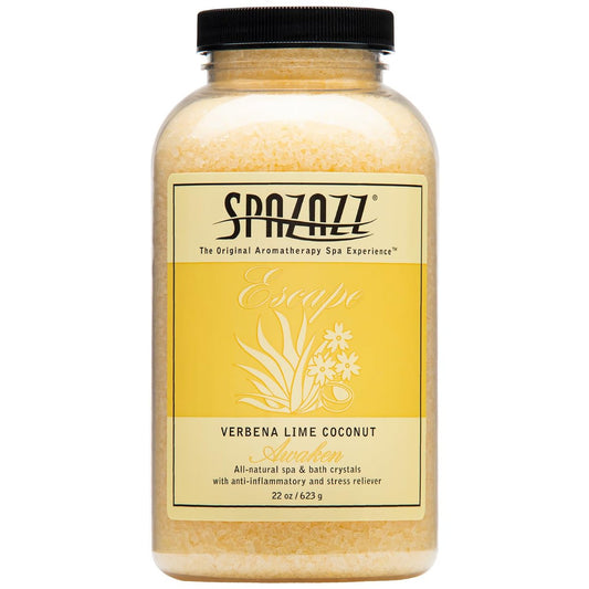 Spazazz 7377C Spa- und Badekristalle, Limette-Kokosnuss, 622 g
