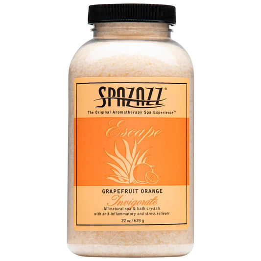 Spazazz 7380C Spa- und Badekristalle Grapefruit Orange – 22 Unzen (622 g)