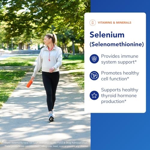 Pure Encapsulations Selen 200 mcg – 60 Kapseln – Für gesunde Zellfunktion, Immunsystem & antioxidative Abwehr – veganes & glutenfreies Mineralstoffpräparat