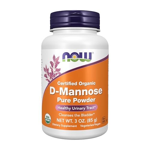 NOW Foods D-Mannose Pulver – Unterstützung für die Harnwegsgesundheit*, 85 g (3 oz), Non-GMO