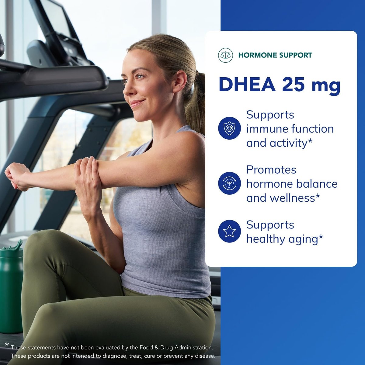 Pure Encapsulations DHEA 25 mg – Nahrungsergänzungsmittel für Immununterstützung, Hormonbalance, Stoffwechsel und Energie – mit mikronisiertem DHEA – 60 Kapseln