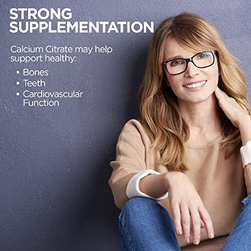 KAL Calcium Citrat 1000mg – Calcium für Knochen, Zähne, Nerven, Muskeln & Herz-Kreislauf-System – 180 Tabletten