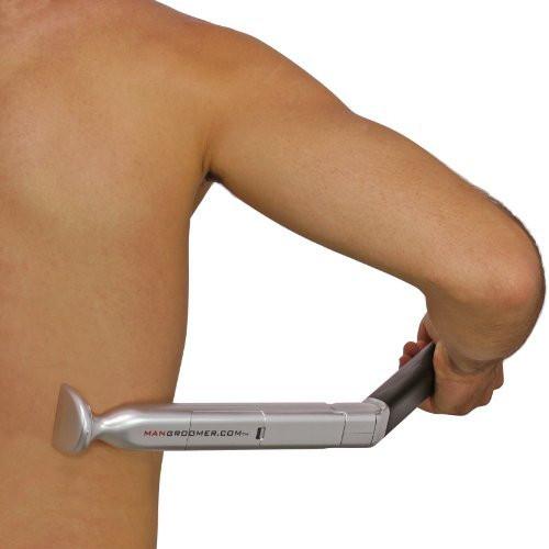 MANGROOMER Elektrischer Rückenhaarentferner für Männer – Selbstbedienung (101-6)