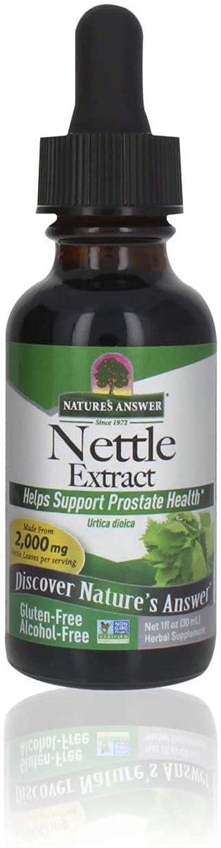 Nature's Answer Brennnesselblätter - 1 Fl Oz | Hochwertiges Kräuterergänzungsmittel