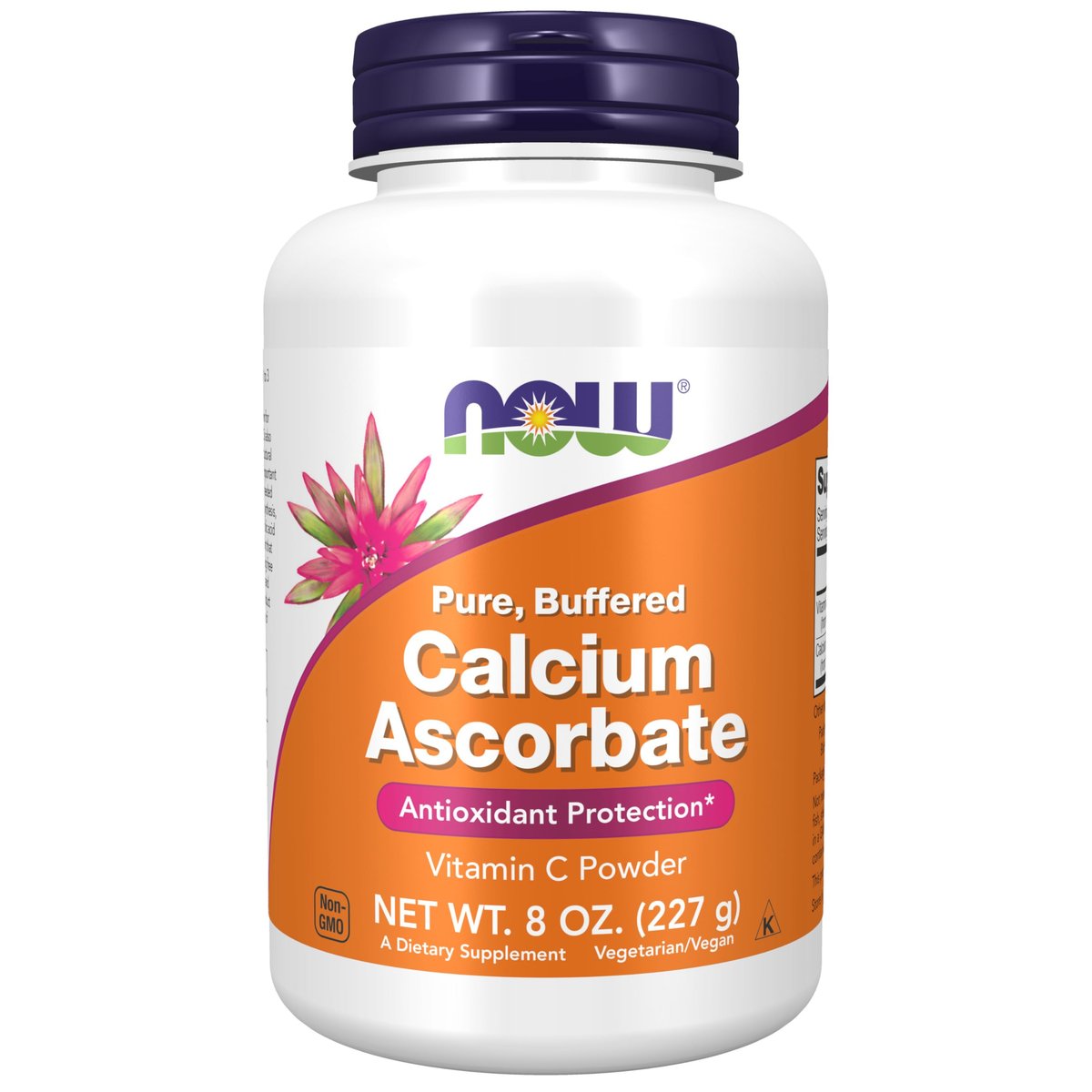 NOW Foods Calcium Ascorbat Pulver, gepuffert, Antioxidantien-Schutz, 227 g