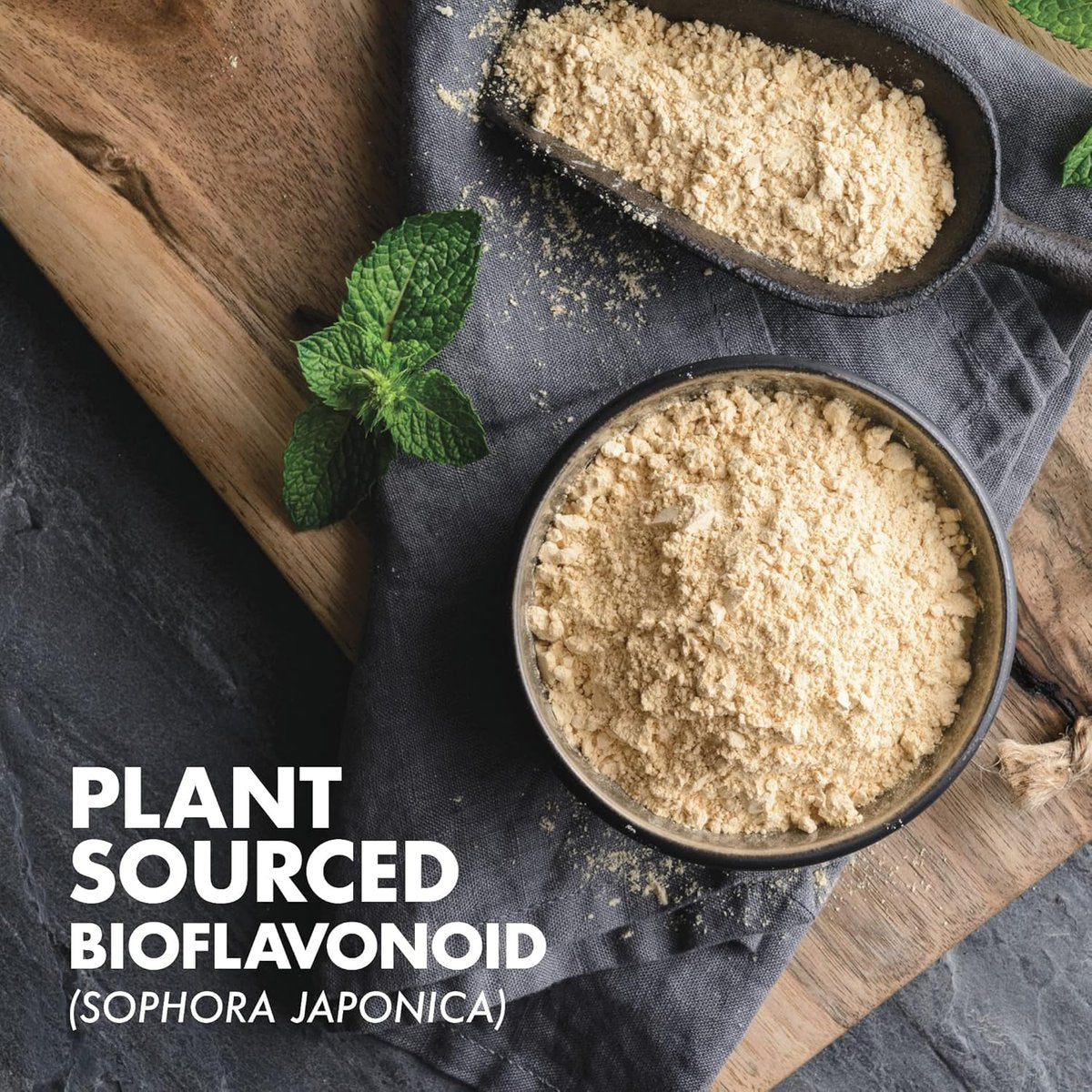 Bluebonnet Nutrition Rutin 500 mg – Antioxidatives Bioflavonoid aus Sophora Japonica für die Gefäßunterstützung* – Vegan, glutenfrei, sojafrei – 50 pflanzliche Kapseln