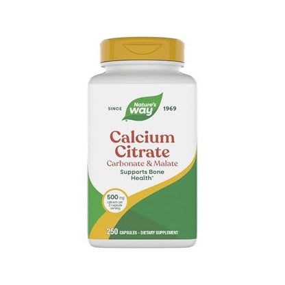 Nature's Way Calciumcitrat-Komplex, 500 mg pro Portion, 250 Kapseln