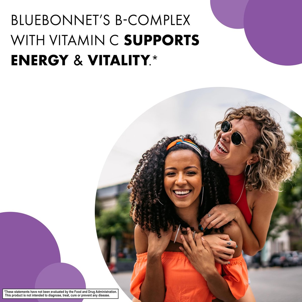 Bluebonnet Nutrition Stress Relief B-Komplex – Vitamin B6, B12, Biotin, Folat – Vegan, glutenfrei, sojafrei, milchfrei – 100 Kapseln