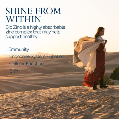 Solaray Bio Zinc 15 mg | Triple-Zink-Komplex für gesundes Immunsystem, endokrine & Zellfunktion | 100 VegKapseln